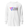 Hooded long-sleeve tee